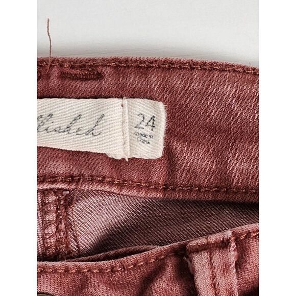 Unpublished Skinny Rust colored Size 24 Jeans - Picture 8 of 9